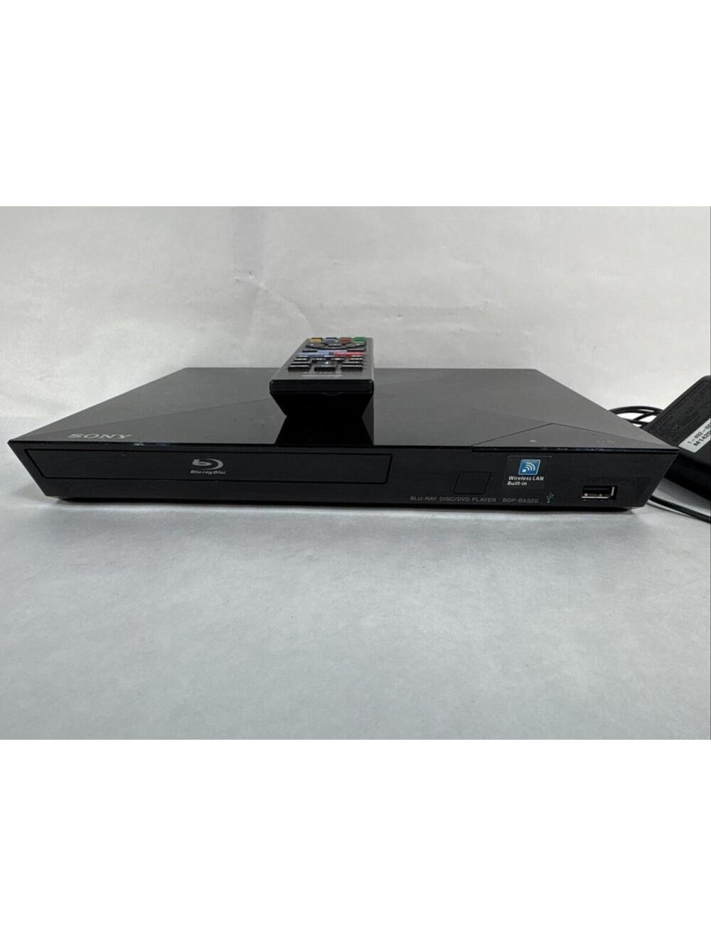 Sony BDP-BX320 Blu-ray Disc/DVD Player | W/ Remote & Power Adapter Tested ShJ - Picture 2 of 5